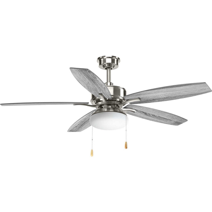 Progress Lighting P2552-09 52" Ceiling Fan, Brushed Nickel