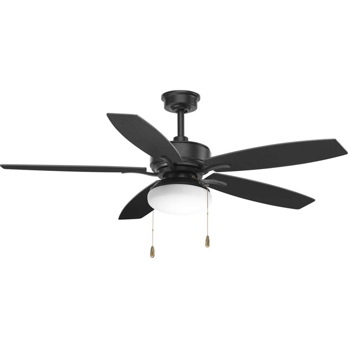 Progress Lighting P2552-80 52" Ceiling Fan, Forged Black