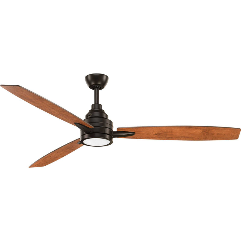 Progress Lighting P2554-2030K 60" Ceiling Fan, Antique Bronze