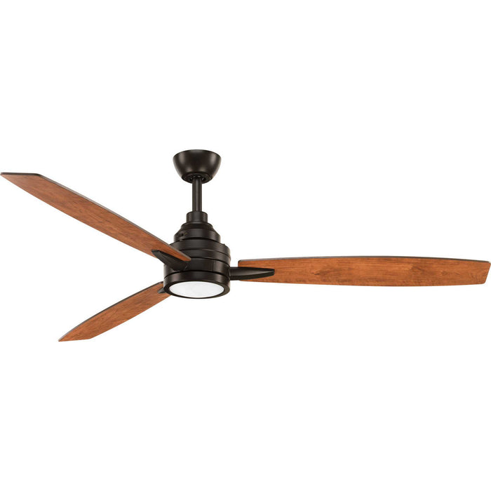 Progress Lighting P2554-2030K 60" Ceiling Fan, Antique Bronze