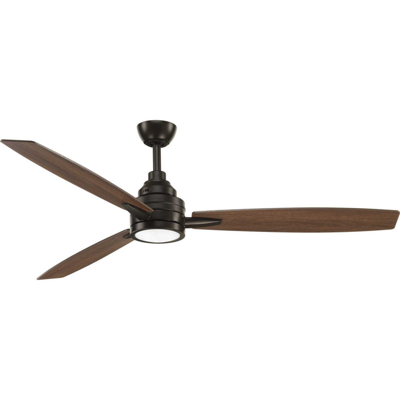 Progress Lighting P2554-2030K 60" Ceiling Fan, Antique Bronze