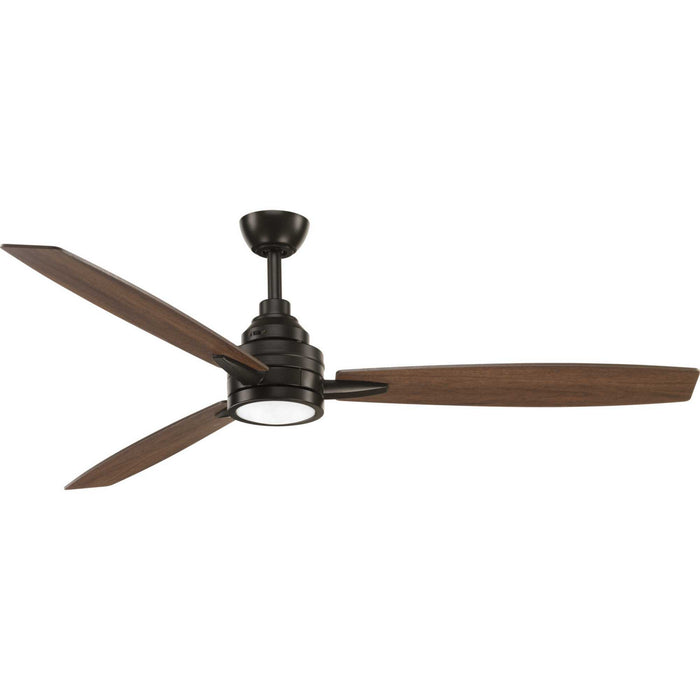 Progress Lighting P2554-2030K 60" Ceiling Fan, Antique Bronze