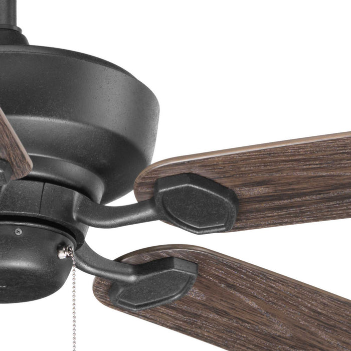 Progress Lighting P2562-80 60" Ceiling Fan, Forged Black