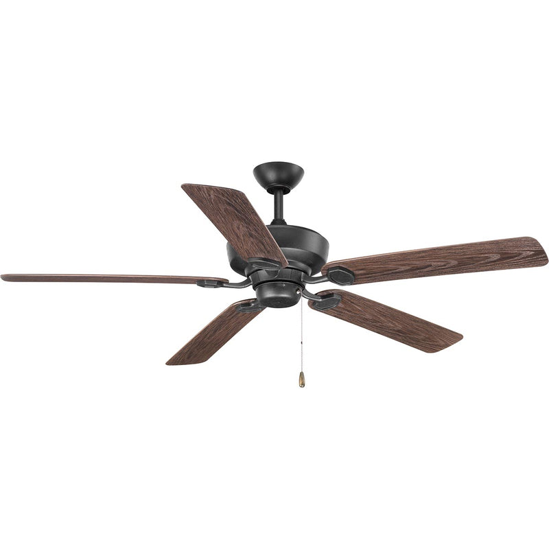 Progress Lighting P2562-80 60" Ceiling Fan, Forged Black