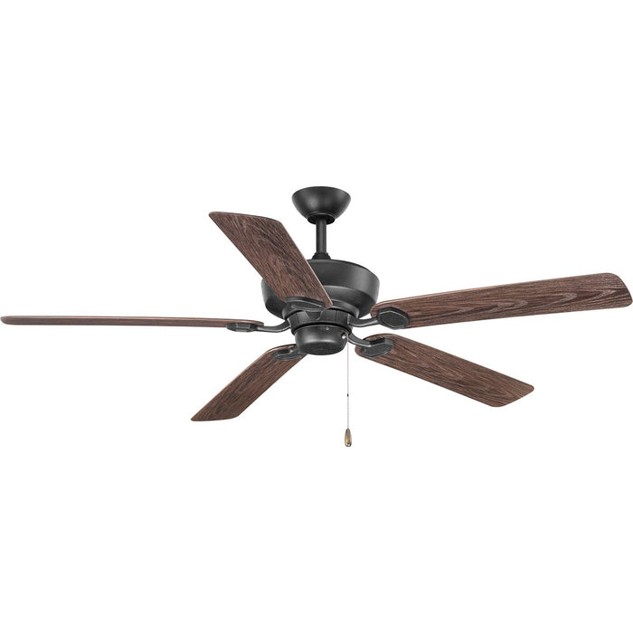Progress Lighting P2562-80 60" Ceiling Fan, Forged Black