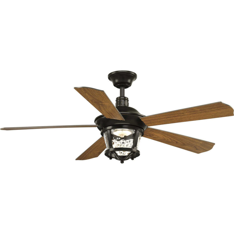 Progress Lighting P2576-2030K 52" Ceiling Fan, Antique Bronze