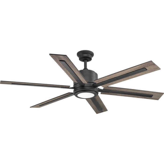 Progress Lighting P2586-7130K 60" Ceiling Fan, Gilded Iron