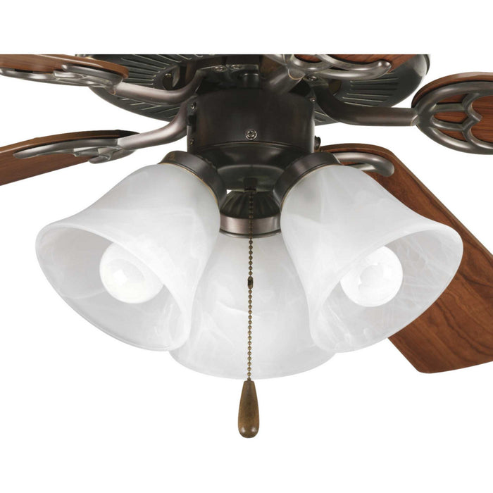 Progress Lighting P2600-20WB LED Fan Light Kit, Antique Bronze