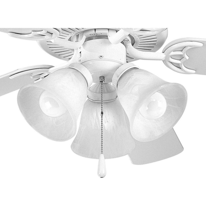 Progress Lighting P2600-30WB LED Fan Light Kit, White