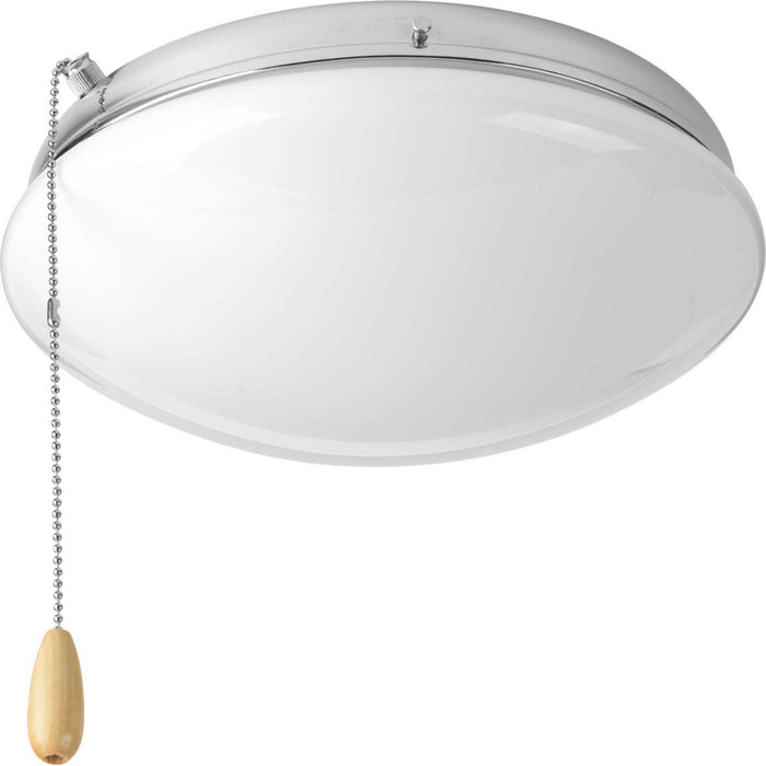 Progress Lighting P2602-15WB LED Fan Light Kit, Polished Chrome