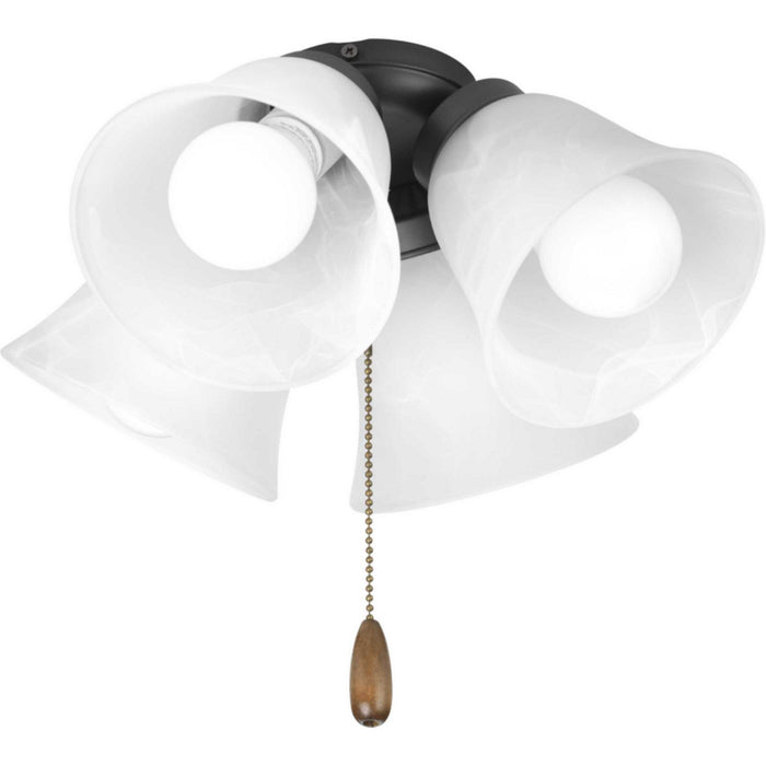 Progress Lighting P2610-143WB LED Fan Light Kit, Graphite