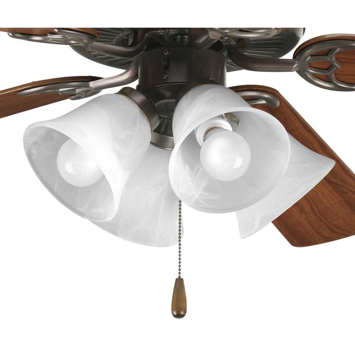 Progress Lighting P2610-20WB LED Fan Light Kit, Antique Bronze