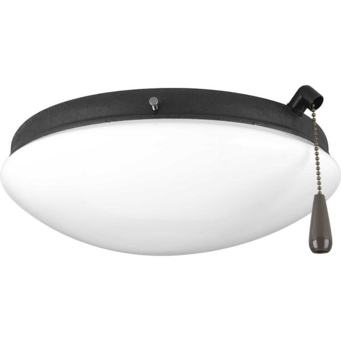 Progress Lighting P2611-80WB LED Fan Light Kit, Forged Black