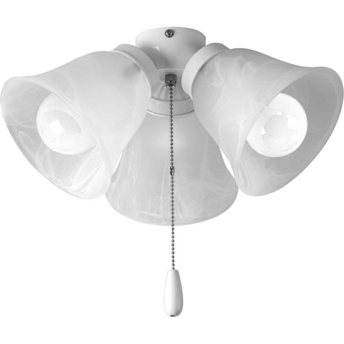 Progress Lighting P2642-30WB LED Fan Light Kit, White