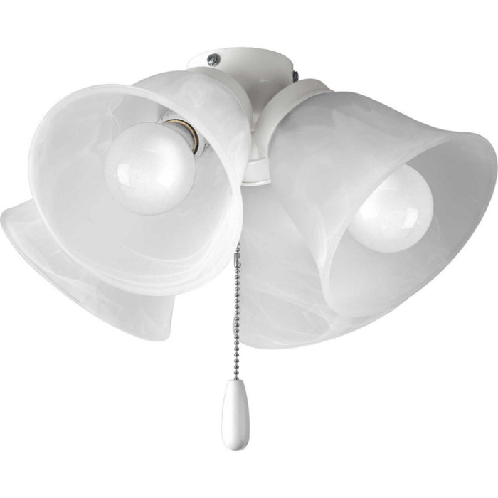 Progress Lighting P2643-30WB LED Fan Light Kit, White