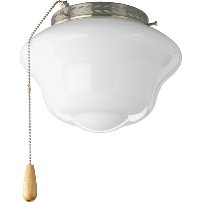 Progress Lighting P2644-09WB LED Fan Light Kit, Brushed Nickel