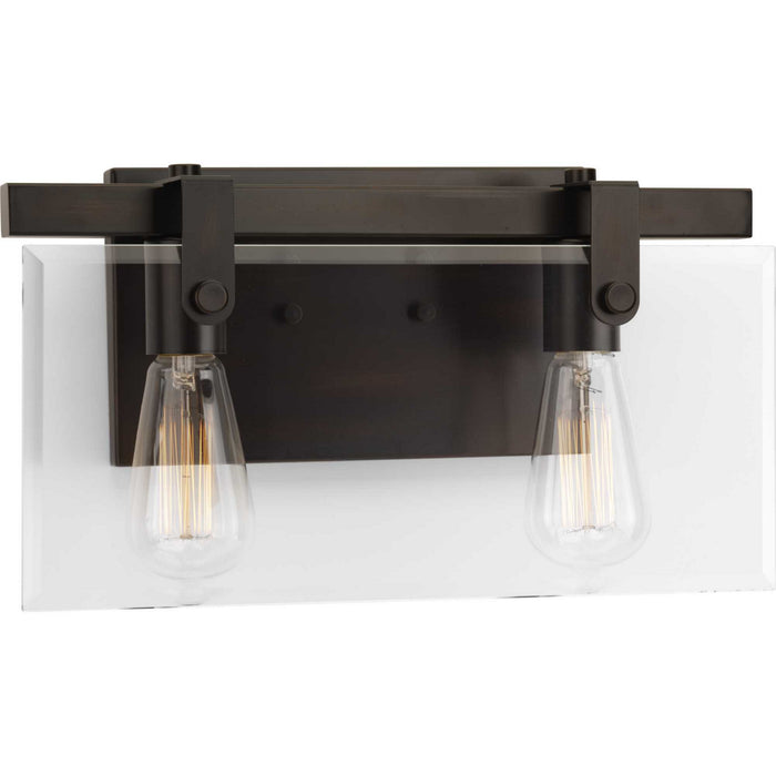 Progress Lighting P300106-020 Two Light Bath, Antique Bronze