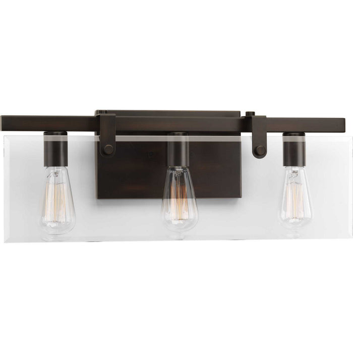 Progress Lighting P300107-020 Three Light Bath, Antique Bronze