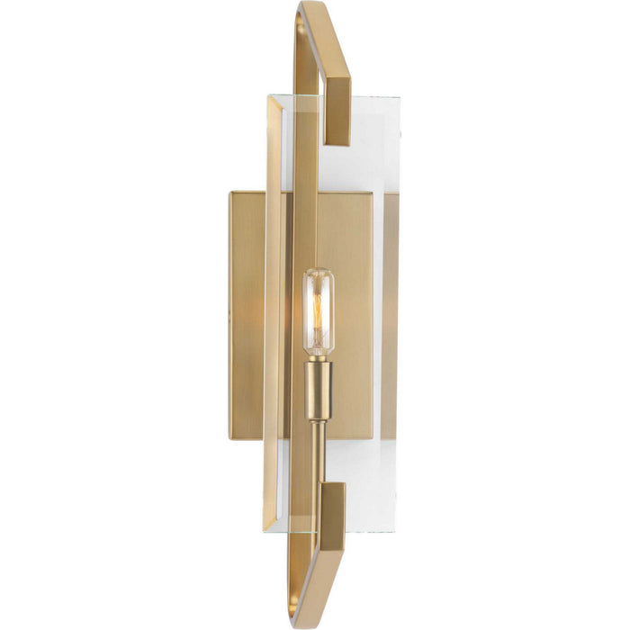 Progress Lighting P300108-109 One Light Bath, Brushed Bronze