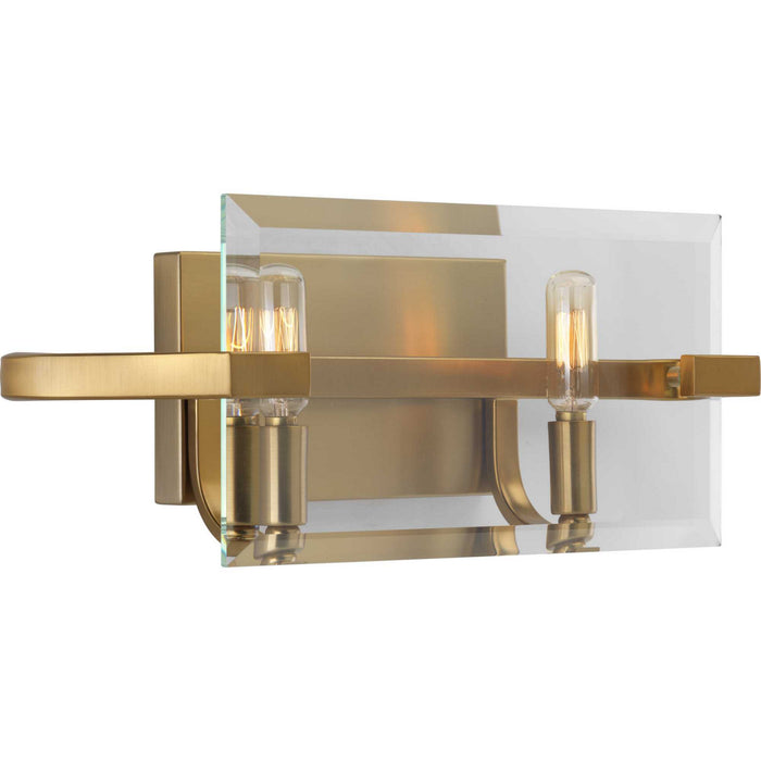 Progress Lighting P300109-109 Two Light Bath, Brushed Bronze