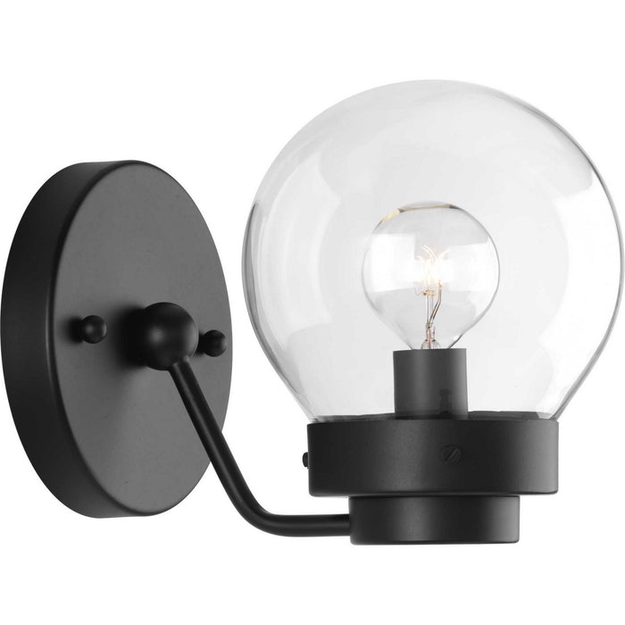 Progress Lighting P300112-031 One Light Bath, Black