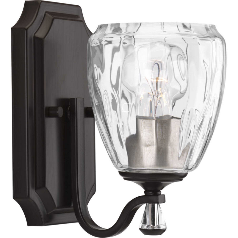 Progress Lighting P300116-020 One Light Bath, Antique Bronze