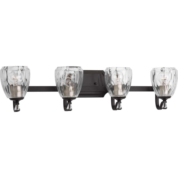 Progress Lighting P300119-020 Four Light Bath, Antique Bronze