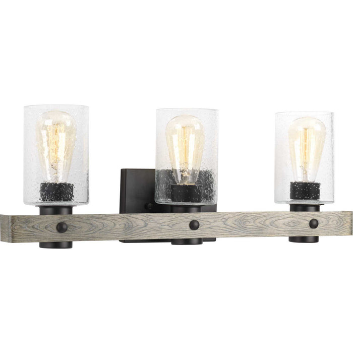 Progress Lighting P300125-143 Three Light Bath, Graphite