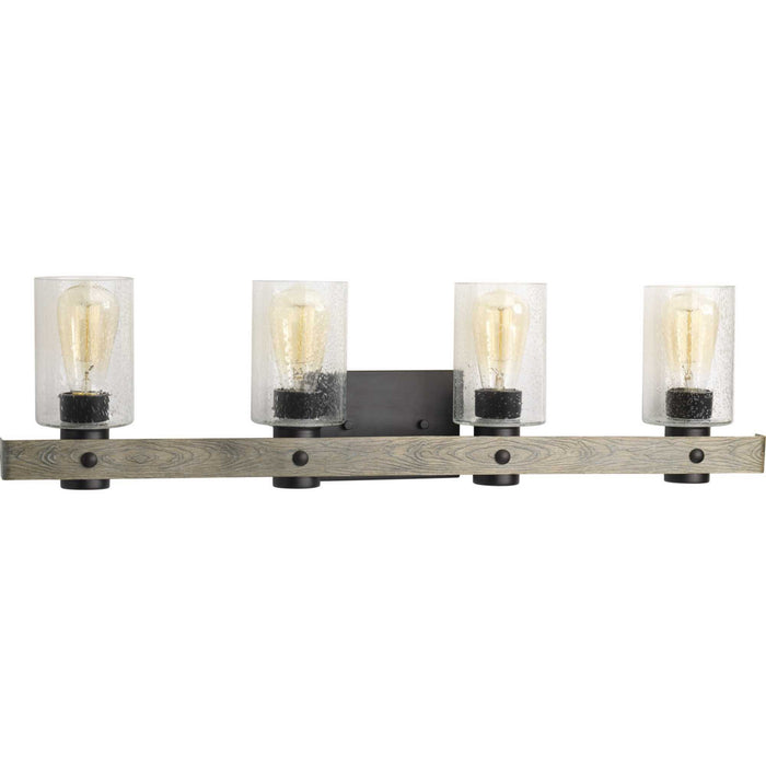 Progress Lighting P300126-143 Four Light Bath, Graphite