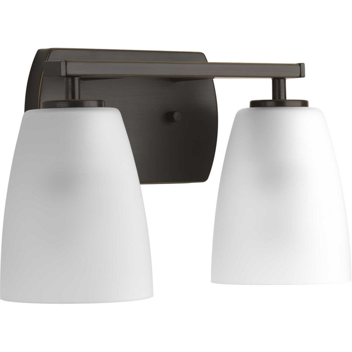Progress Lighting P300132-020 Two Light Bath, Antique Bronze