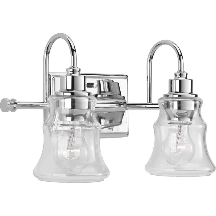 Progress Lighting P300138-015 Two Light Bath, Polished Chrome