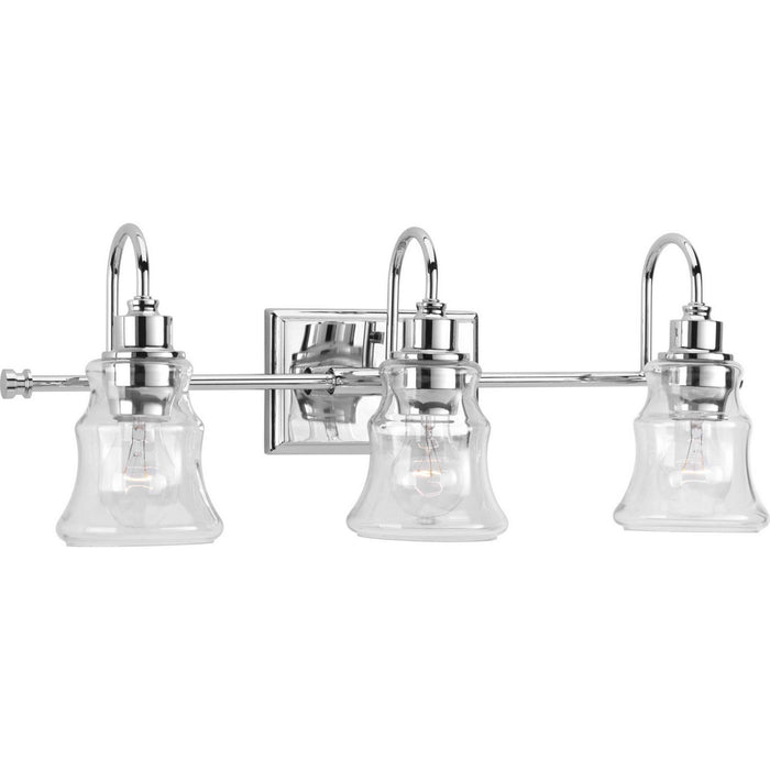 Progress Lighting P300139-015 Three Light Bath, Polished Chrome