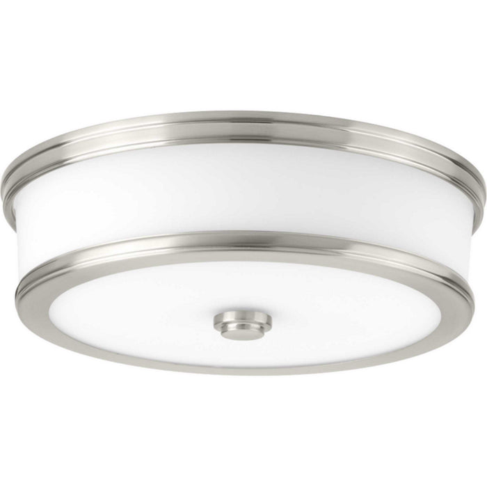 Progress Lighting P350086-009-30 LED Flush Mount, Brushed Nickel
