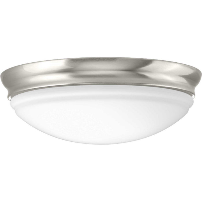 Progress Lighting P350100-009-30 LED Flush Mount, Brushed Nickel
