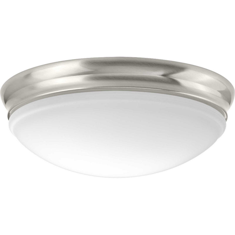 Progress Lighting P350101-009-30 LED Flush Mount, Brushed Nickel