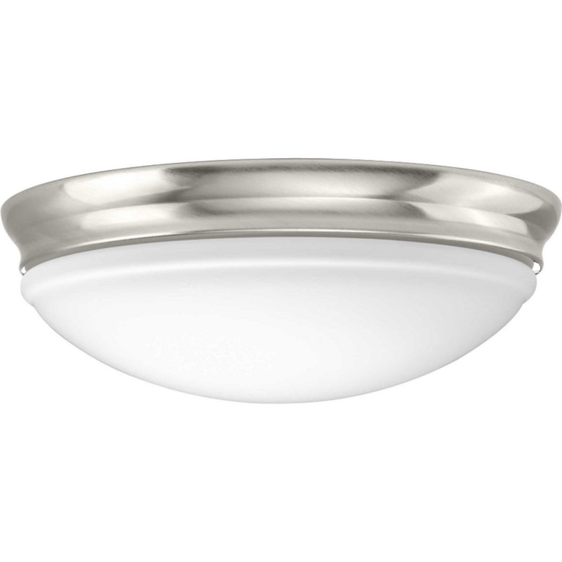 Progress Lighting P350101-009-30 LED Flush Mount, Brushed Nickel