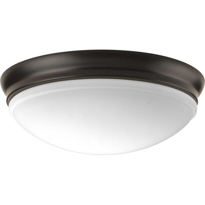 Progress Lighting P350101-020-30 LED Flush Mount, Antique Bronze
