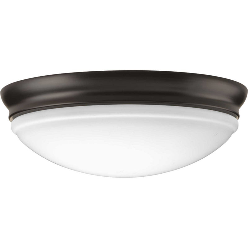 Progress Lighting P350101-020-30 LED Flush Mount, Antique Bronze