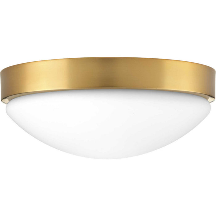 Progress Lighting P350105-109-30 LED Flush Mount, Brushed Bronze
