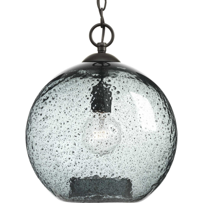 Progress Lighting P500063-020 One Light Pendant, Antique Bronze