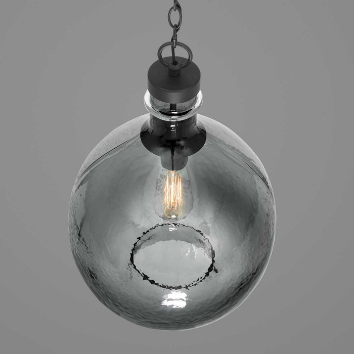 Progress Lighting P500064-020 One Light Pendant, Antique Bronze
