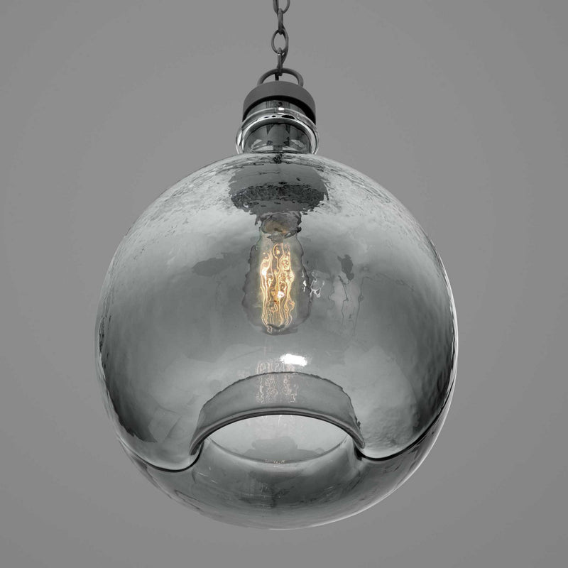 Progress Lighting P500064-020 One Light Pendant, Antique Bronze
