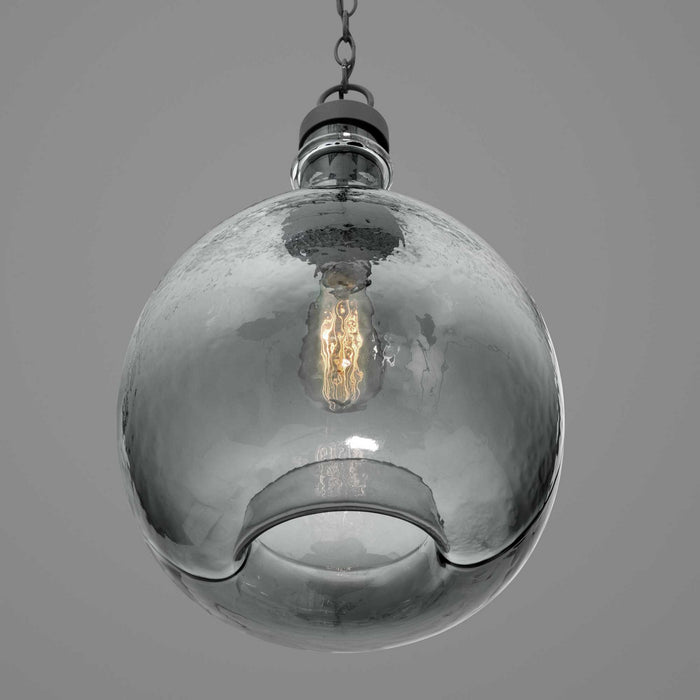 Progress Lighting P500064-020 One Light Pendant, Antique Bronze