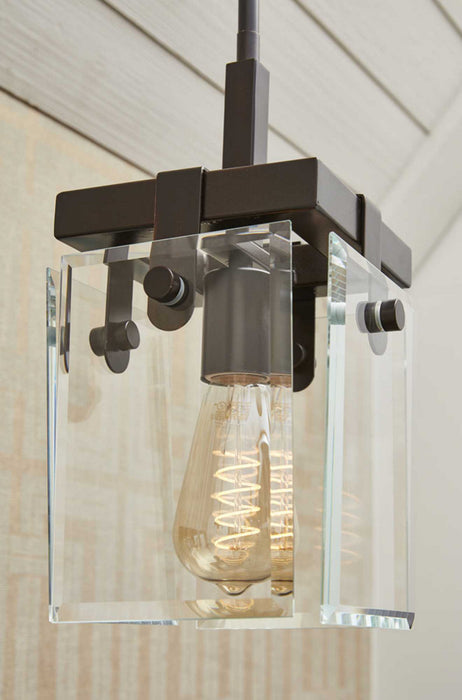 Progress Lighting P500073-020 One Light Mini Pendant, Antique Bronze