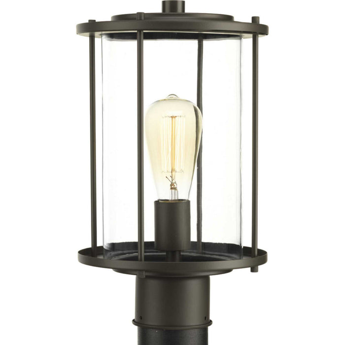 Progress Lighting P540020-020 One Light Post Lantern, Antique Bronze