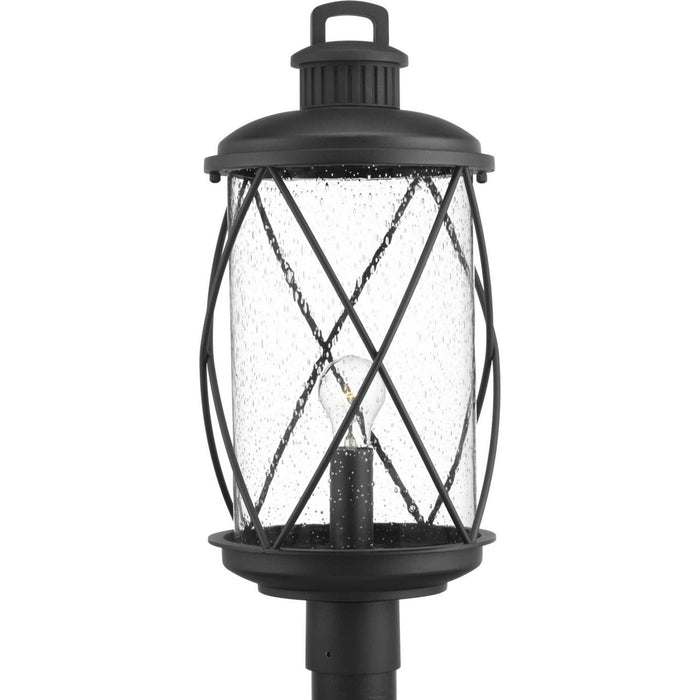 Progress Lighting P540029-031 One Light Post Lantern, Black
