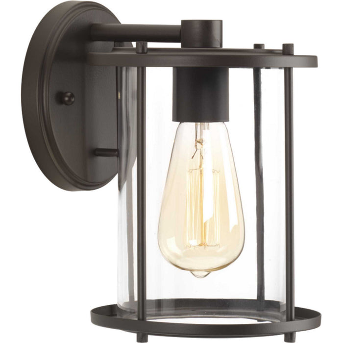 Progress Lighting P560057-020 One Light Wall Lantern, Antique Bronze