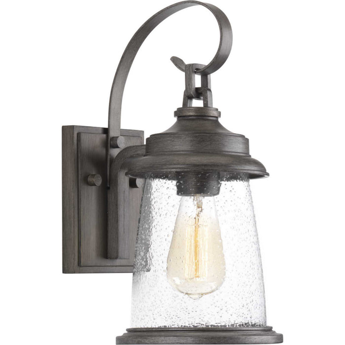 Progress Lighting P560083-103 One Light Wall Lantern, Antique Pewter