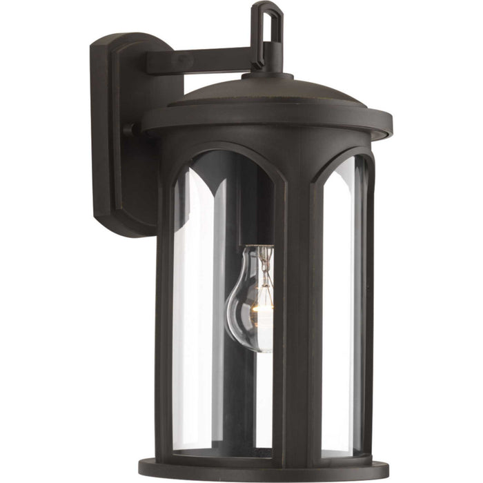 Progress Lighting P560087-020 One Light Wall Lantern, Antique Bronze