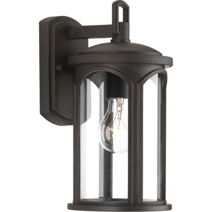 Progress Lighting P560088-020 One Light Wall Lantern, Antique Bronze